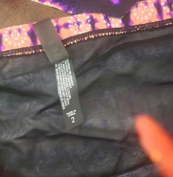 Nwot Torrid tie dye bikini set 2 bottom 3top - Picture 5 of 6